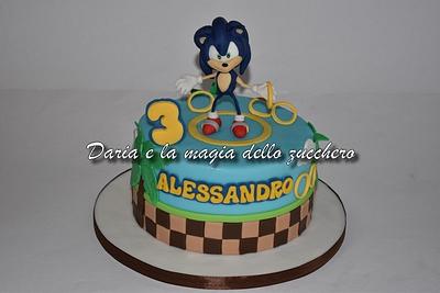 Sonic cake - Cake by Daria Albanese
