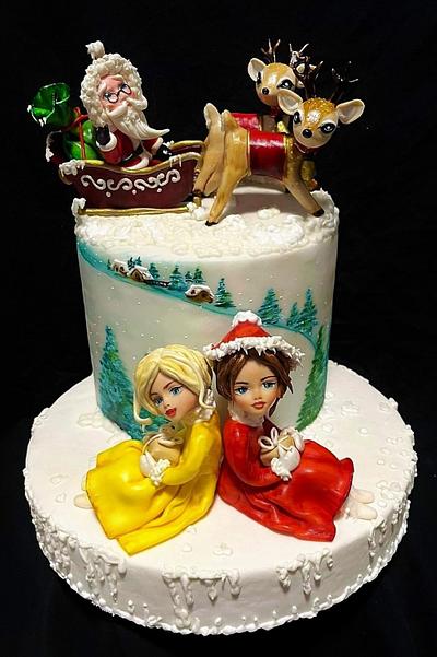 Christmas cake - Cake by WorldOfIrena