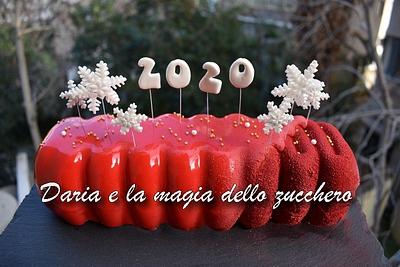 Happy 2020 modern cake - Cake by Daria Albanese