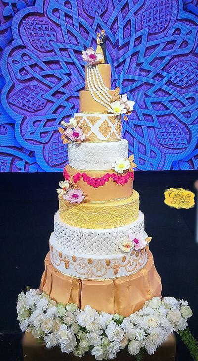 10 tier Wedding Cake - Cake by Cakes & Bakes by Asmita 