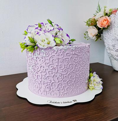 Flower cake  - Cake by Vyara Blagoeva 