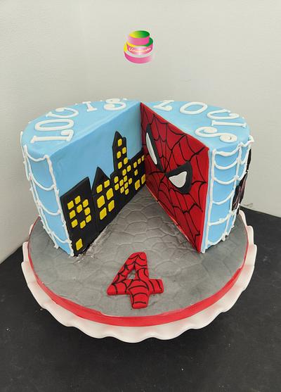 Spiderman Cake - Cake by Ruth - Gatoandcake