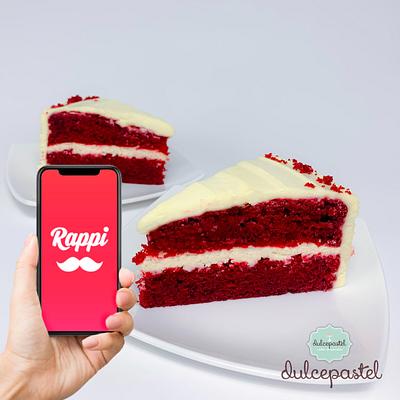 Torta Red Velvet en Medellín por Rappi - Cake by Dulcepastel.com