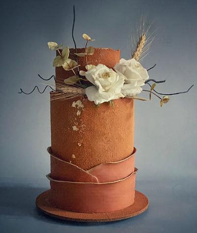 Terracotta love - Cake by Dsweetcakery