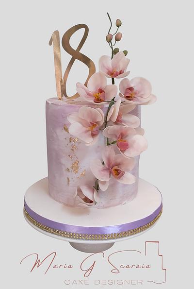Orchidee per te - Cake by Maria Gerarda Scaraia 