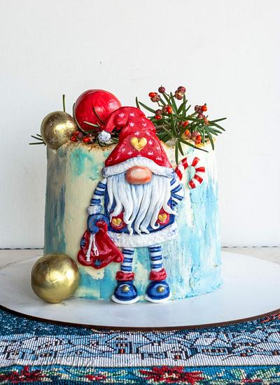 Christmas gnome - Cake by TortIva
