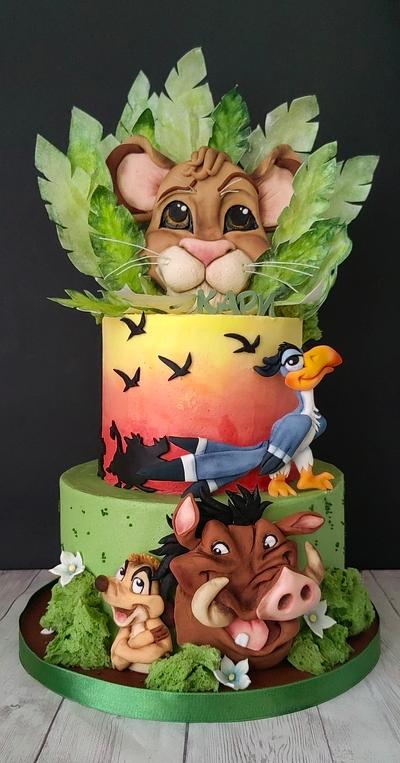 The Lion king... Just hakuna matata  - Cake by Alegria