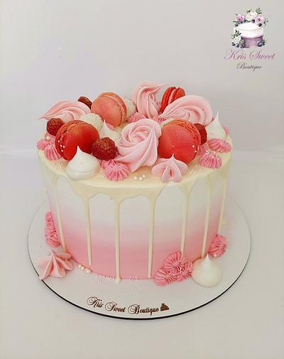 Pink cake - Cake by Kristina Mineva