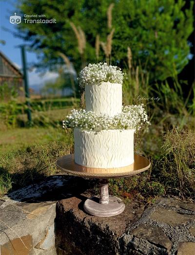 Wedding in nature:) - Cake by SojkineTorty