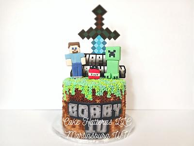 Minecraft Cake - Cake by Donna Tokazowski- Cake Hatteras, Martinsburg WV