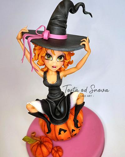 Halloween Witch cake topper - Cake by Torta Od Snova