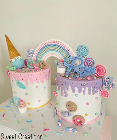 Cansyland theme cake  - Cake by Sweet Creations.Sydney