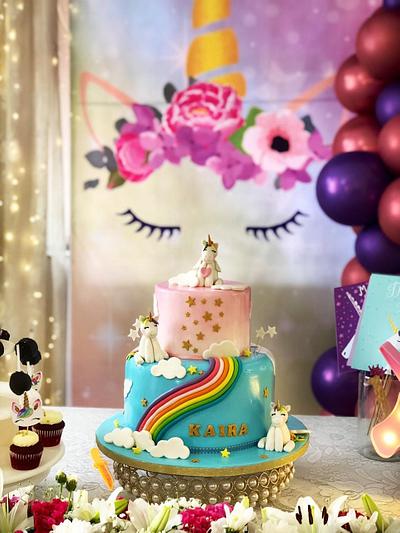 Unicorn birthday cake - Cake by Santis