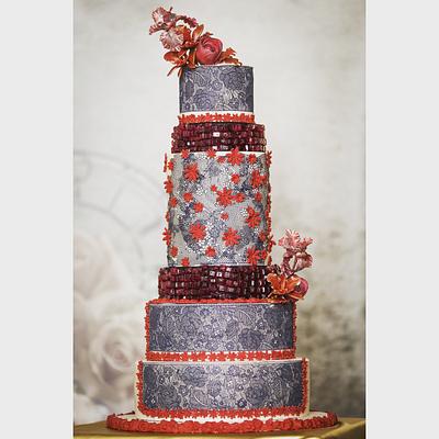 Wedding cake  - Cake by SAIMA HEBEL