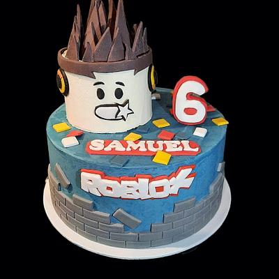 Roblox cake 🎂 - Cake by Julie's Cakes 