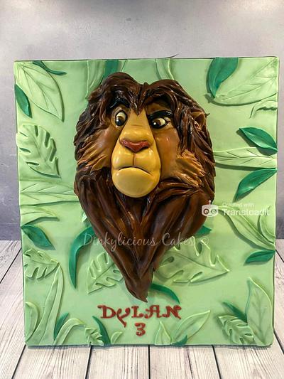 Grown up Simba cake - Cake by Dinkylicious Cakes