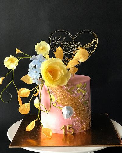 Anniversary cake  - Cake by Gungun Chanda 