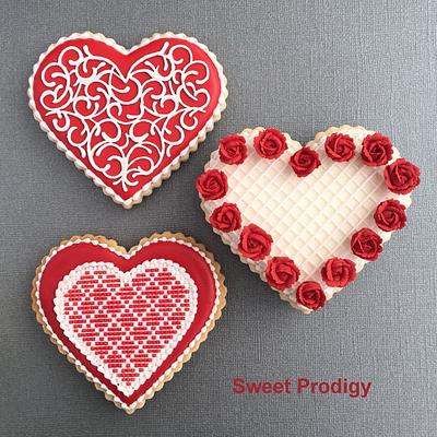 Valentine Trio | Sweet Prodigy - Cake by Sweet Prodigy