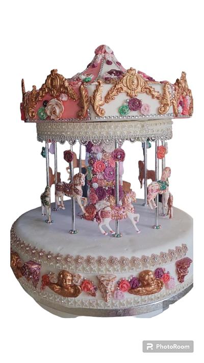 Carousel cake - Cake by Rosie ann whiteman
