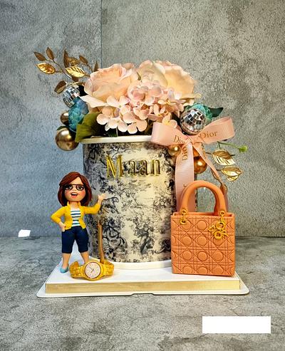 Fashion themed cake - Cake by WowCakes