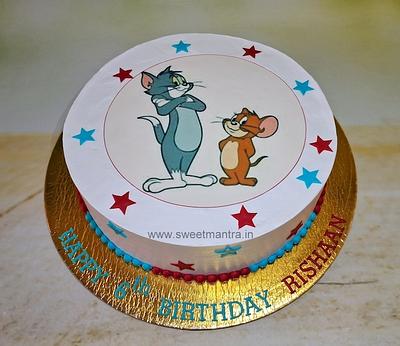 Tom and Jerry cream cake - Cake by Sweet Mantra Homemade Customized Cakes Pune