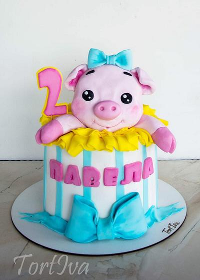 Piggy cake  - Cake by TortIva