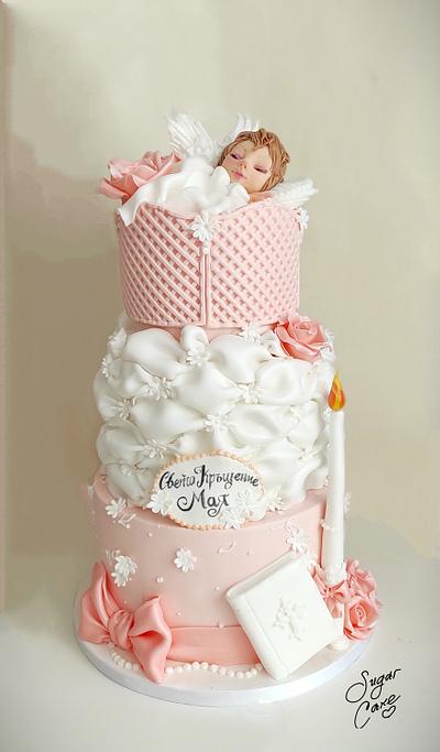 Christening cake - Cake by Tanya Shengarova