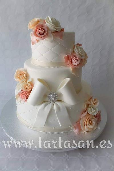 Wedding cake - Cake by TartaSan - Damian Benjamin Button
