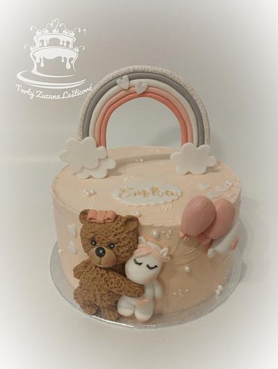 Sweet cake for little Ema  - Cake by ZuzanaL