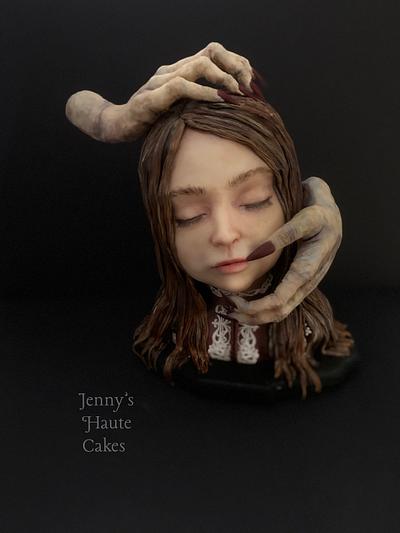 Girl with Hands - Creepy World Collaboration  - Cake by Jenny Kennedy Jenny's Haute Cakes