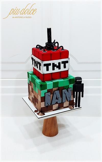 Minecraft explosive - Cake by Piu Dolce de Antonela Russo