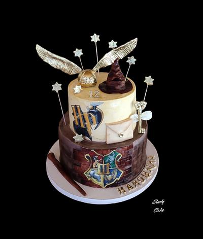 HP Birthday cake  - Cake by AndyCake