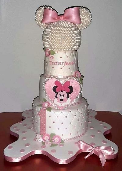 Minnie cake!  - Cake by silvia ferrada colman