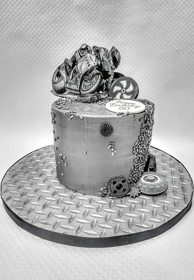 Motorcycle cake - Cake by Dari Karafizieva