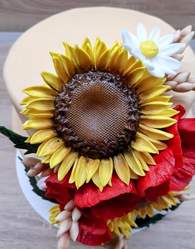 Sunflower - Cake by Majka Maruška