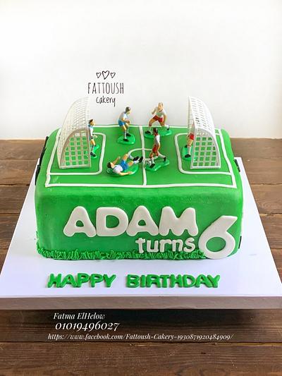 Football cake  - Cake by Fattoush 