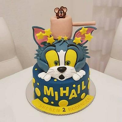 Tom and jerry  - Cake by Azra Cakes
