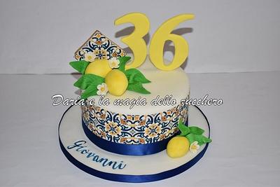 Sicily themed cake - Cake by Daria Albanese