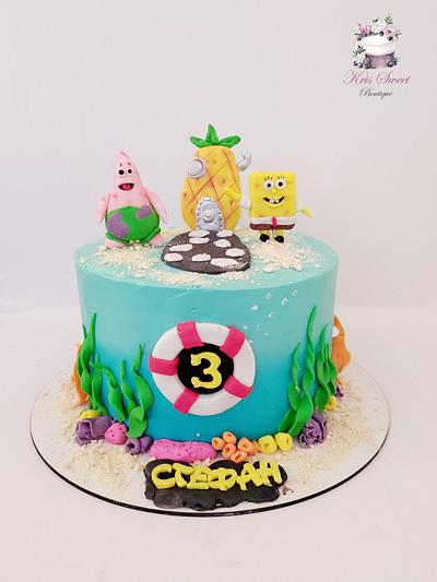 SpongeBob  - Cake by Kristina Mineva
