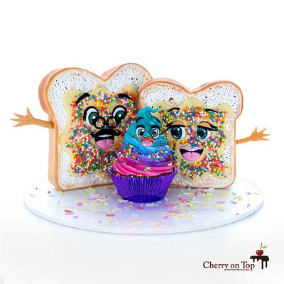 THE FAIRY BREAD DAY cake!  - Cake by Cherry on Top Cakes