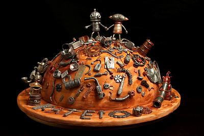 Machinarium cake - Cake by Lili Brankova