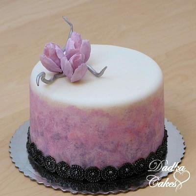 Tulips - Cake by Dadka Cakes