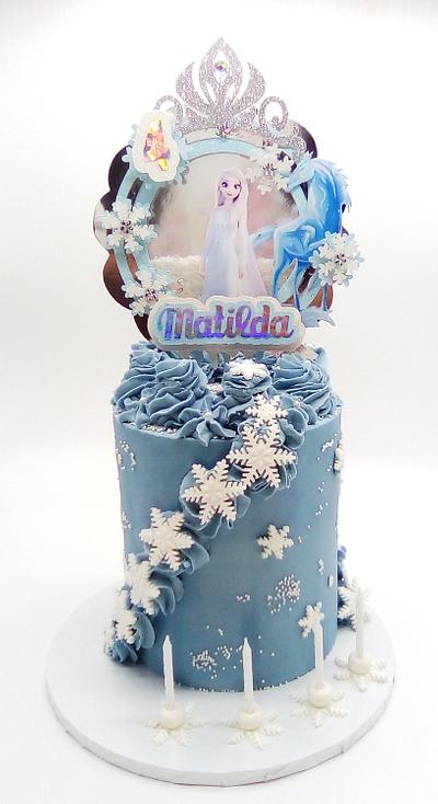 Disney Frozen Cake - Cake by Lily Blossom Cake Creations