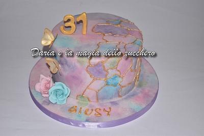 watercolor cake - Cake by Daria Albanese