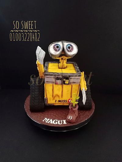 WALL-E - Cake by SoSweetbyAlaaElLithy