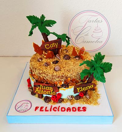 TARTA PLAYA - Cake by Camelia
