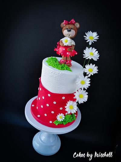 Cake with bear  - Cake by Mischell