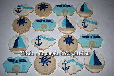 Sea themed cookies - Cake by Daria Albanese