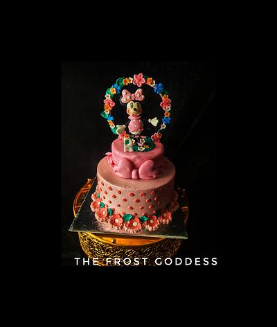 Minnie mouse cake - Cake by thefrostgoddess