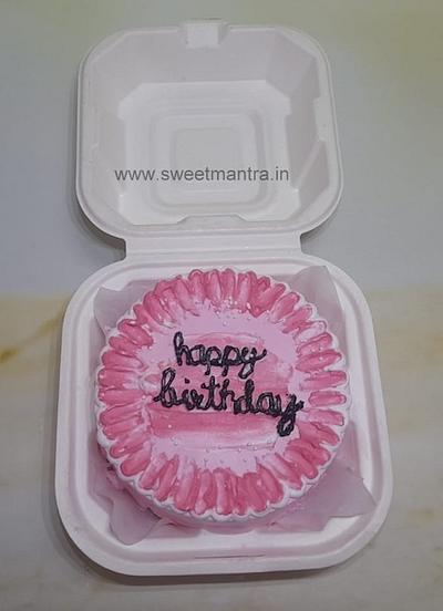 Mini Birthday Cake - Cake by Sweet Mantra Customized cake studio Pune